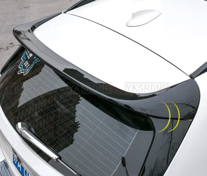 Alerón trasero BMW X1 F48 F49 carbono negro