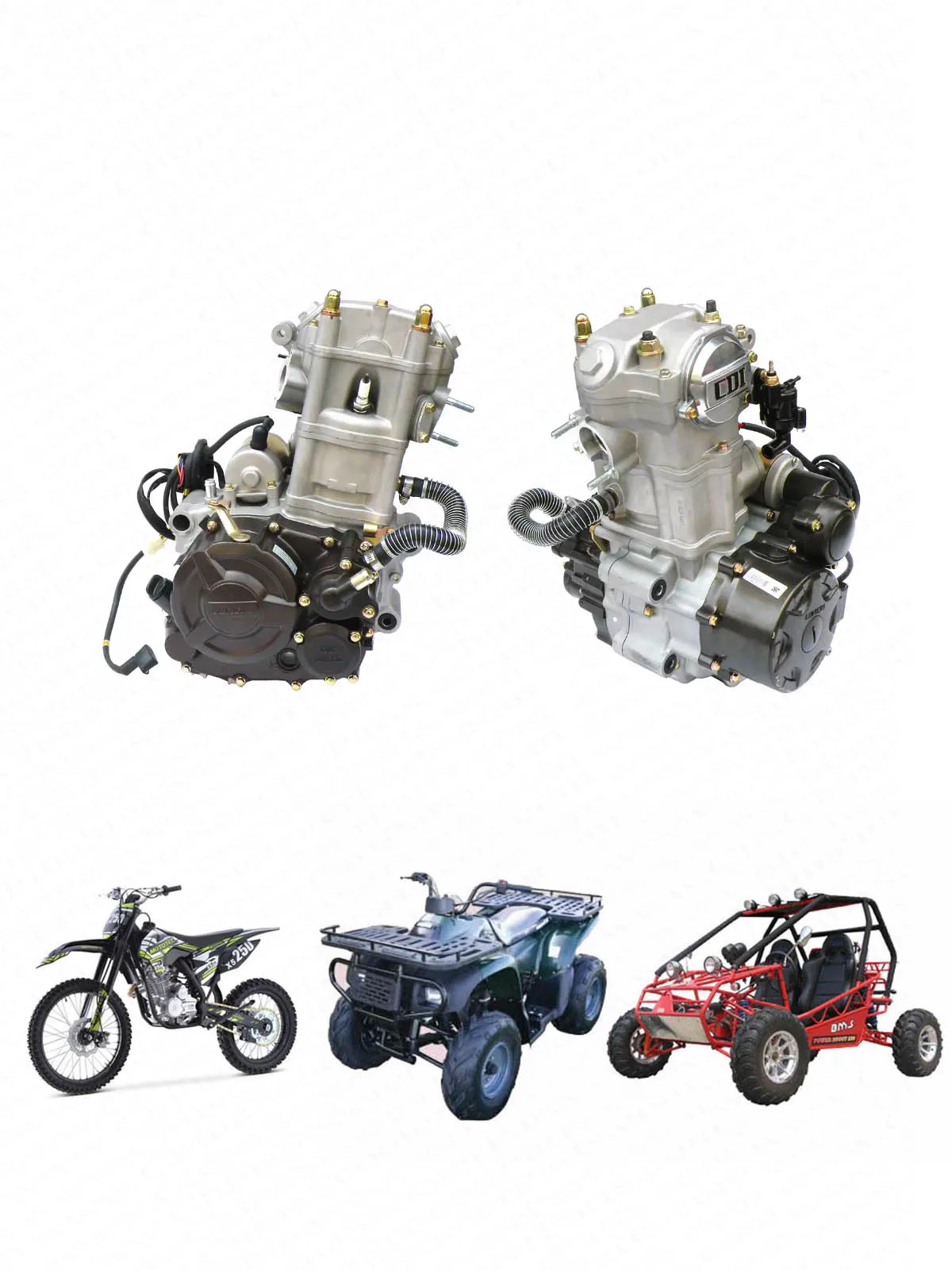Juntas de pistón Zongshen 250cc refrigerado por agua - imagen 4