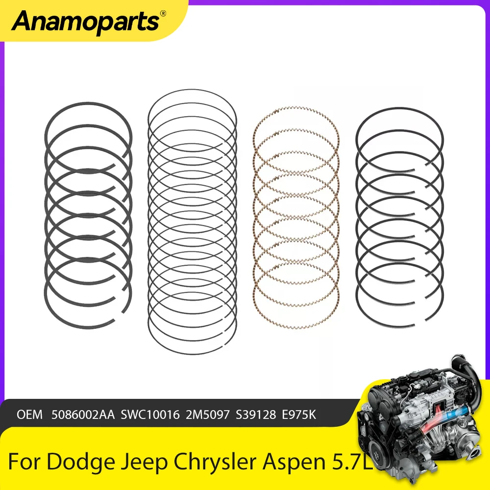 Kit anillos pistón STD para Dodge Ram 1500 5.7L 2003-2008