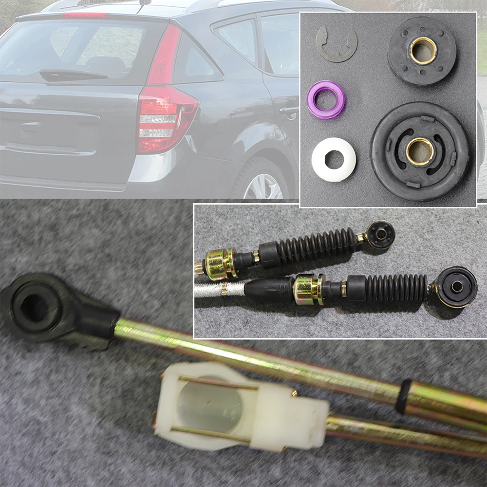 Palanca selectora de cambios Kia Cee'd ED 2006-2012 cable y casquillo
