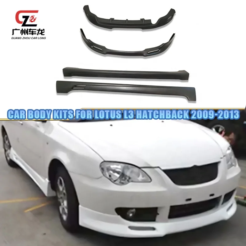 Kit carrocería Lotus L3: labio delantero y faldones traseros 2009-2013 - imagen 2