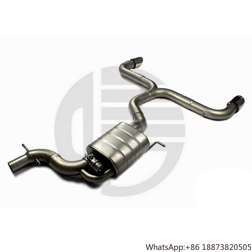 Escape CATBACK pulido VW Golf 6 GTI 2.0T con puntas carbono