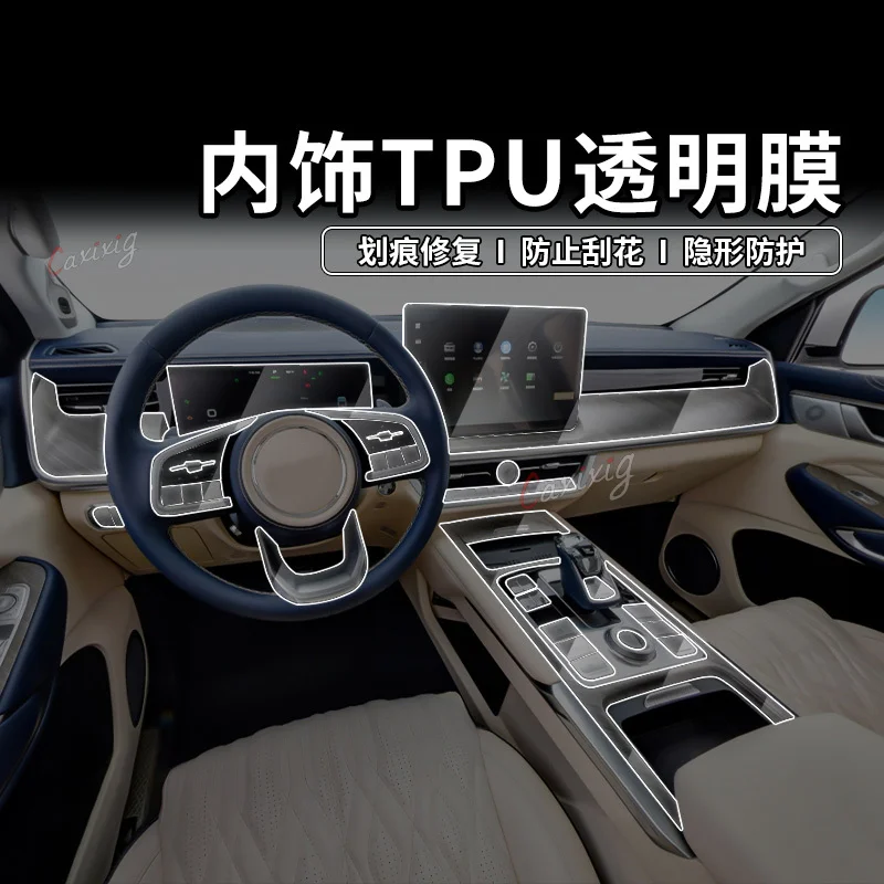 Film TPU protector interior para GWM Great 500: volante y salpicadero - imagen 2