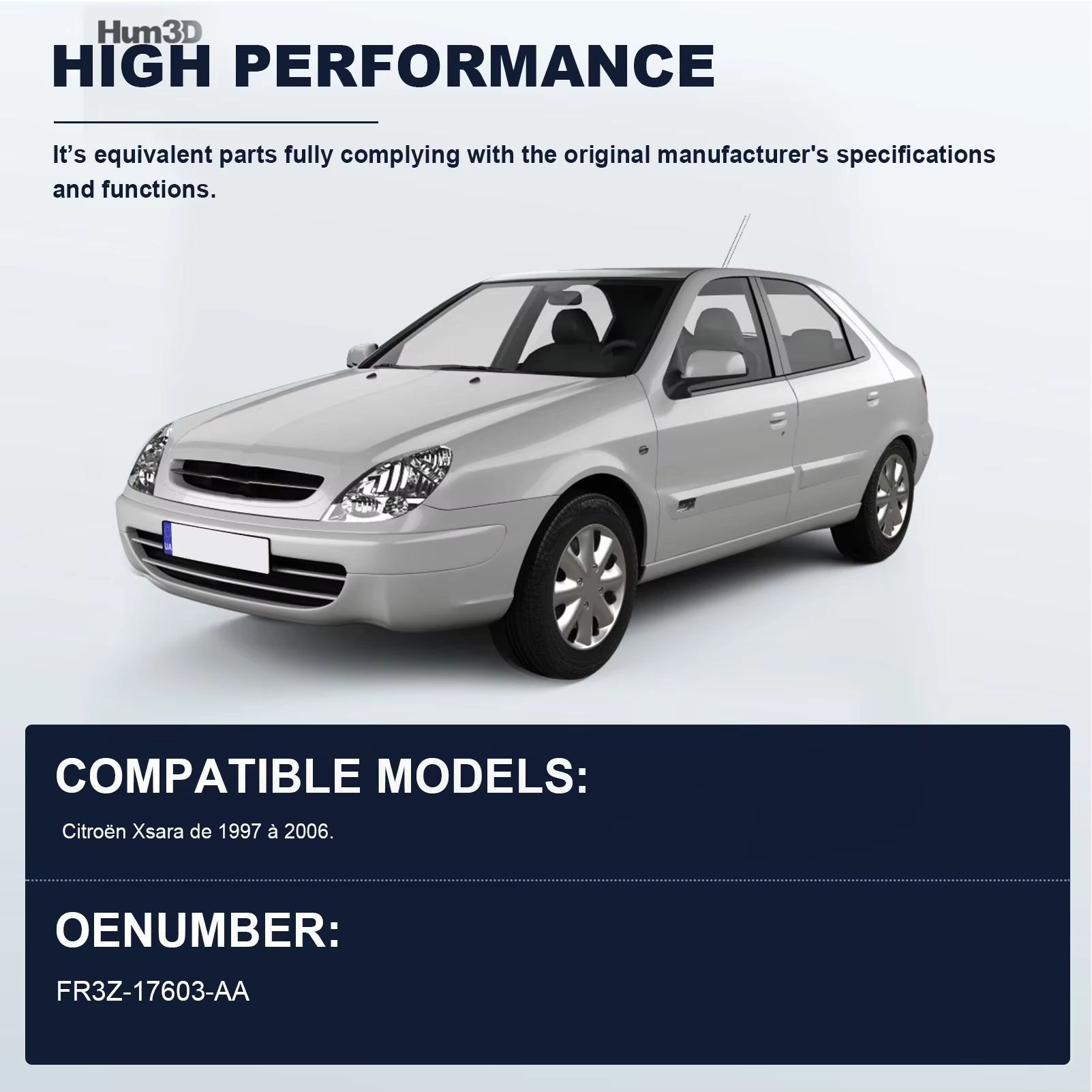 Manetas exteriores delanteras Citroën Xsara 1997-2006 9101.L8/L9 - imagen 5