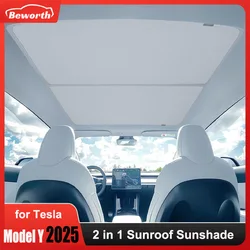 Parasol térmico techo panorámico Tesla Model Y 2025 plegable