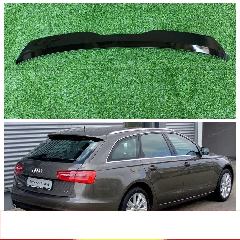 Extensión alerón trasero ABS para Audi A6 C7 Avant Allroad 2011-2018