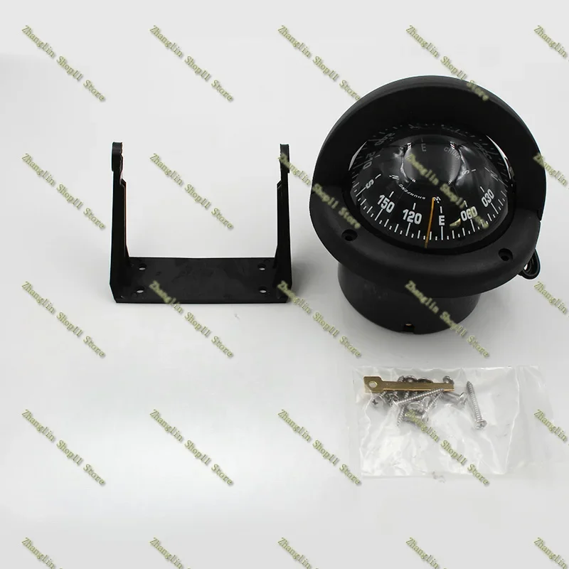 Brújula náutica magnética DC12/24V con soporte tipo batea - imagen 2