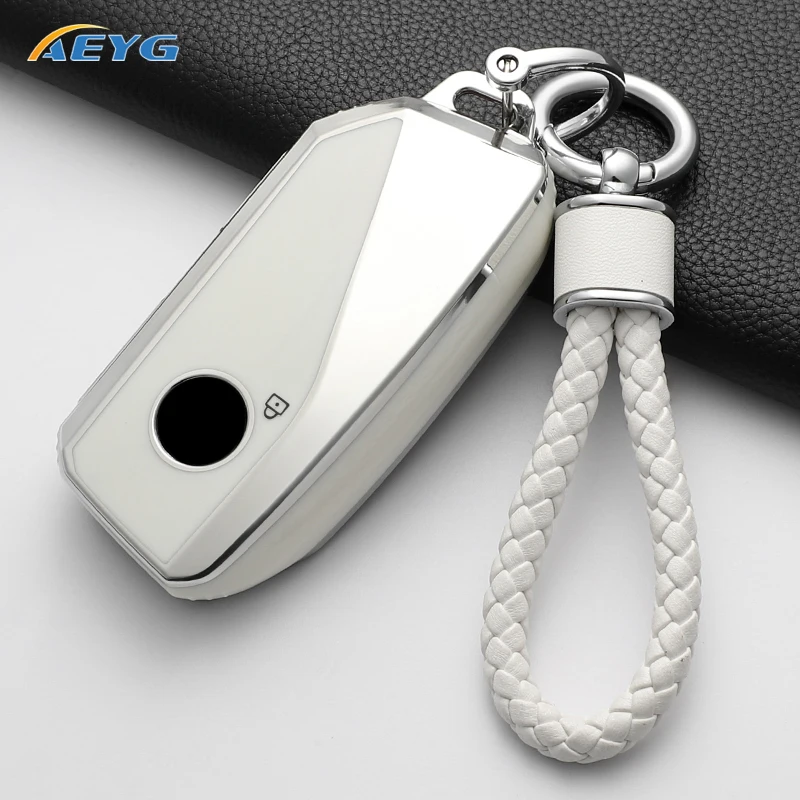 Funda llave AEYG carcasa Shell Fob para BMW X7 X5 X1 Serie 7 M3