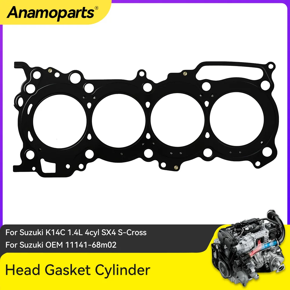 Junta de culata para Suzuki K14C 1.4L 4 cilindros - SX4 S-Cross