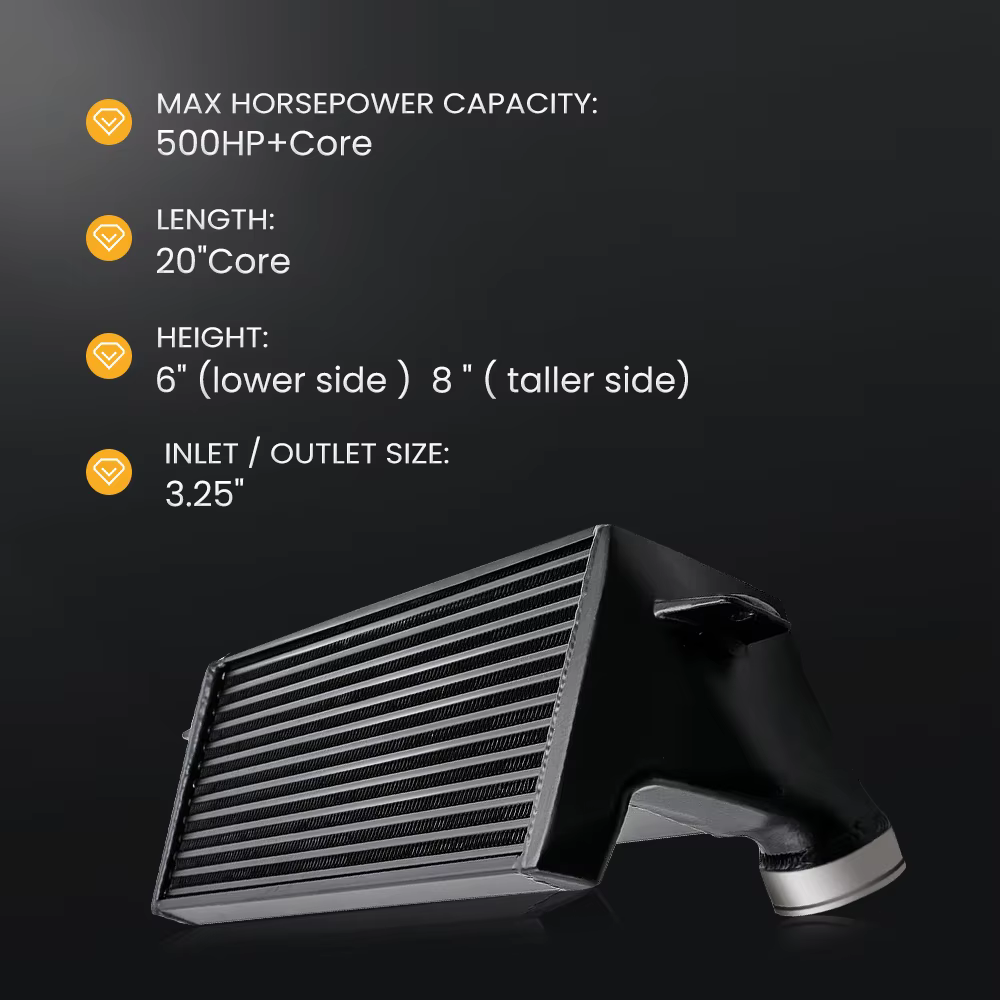 Intercooler delantero mejorado para BMW E82-E93 y Z4 N54/N55 - imagen 3