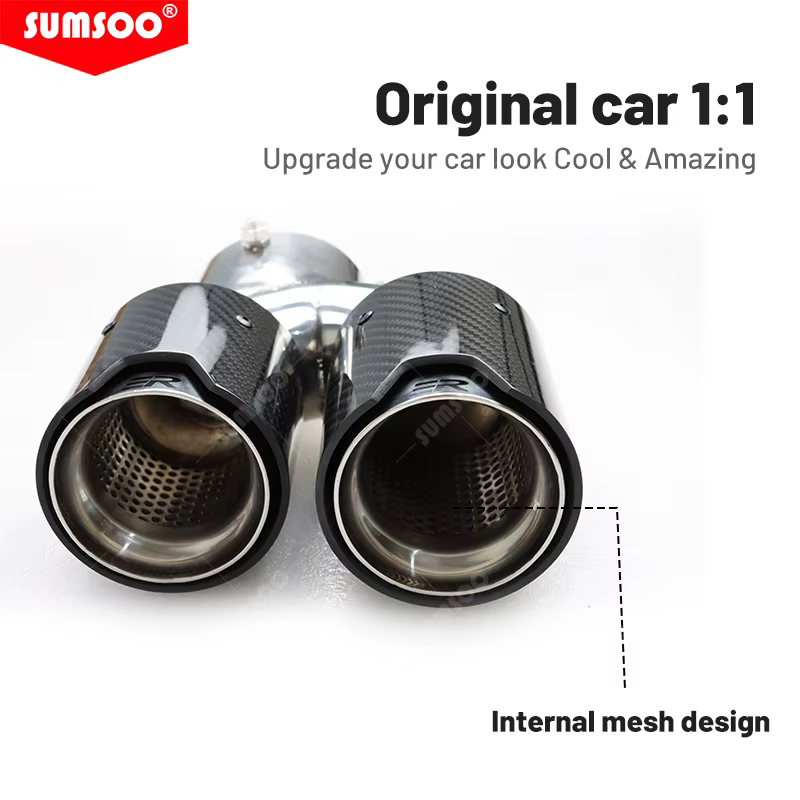 Puntas de escape ER de fibra de carbono para BMW G20/G21/G23/G42 - imagen 5