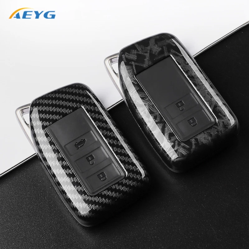 Funda para llave de coche de fibra de carbono ABS - imagen 5