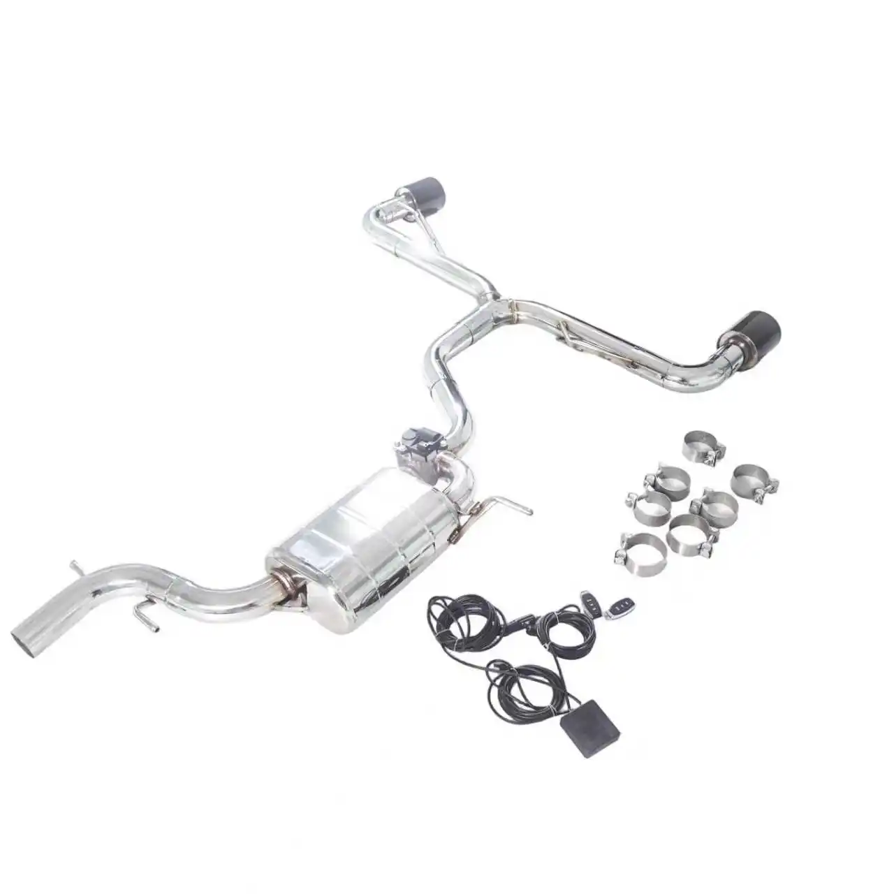 Escape GFC doble salida para VW Golf 6 GTI 2.0 T - acero inox - imagen 4
