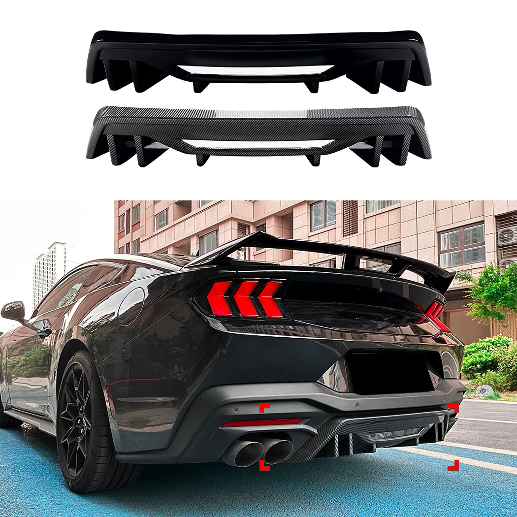 Difusor trasero anunciado para Ford Mustang MK7 2024