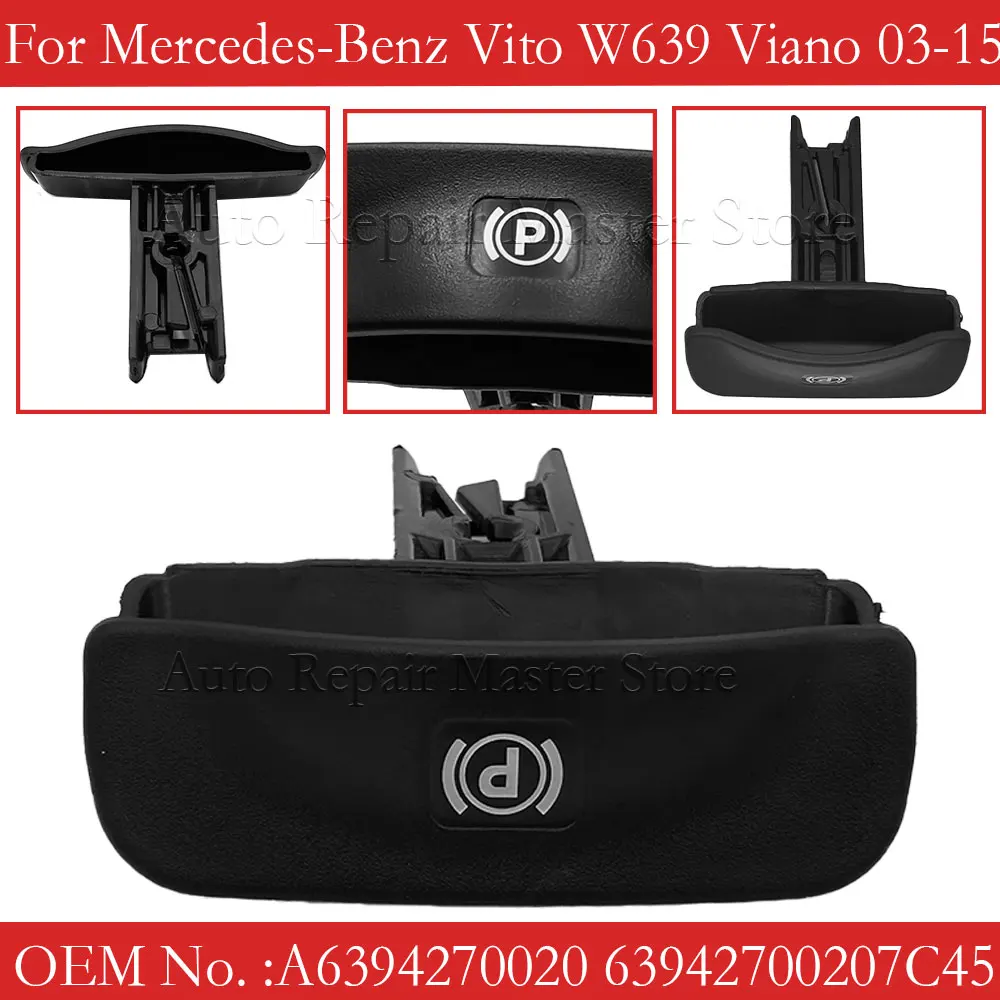 A6394270020 Tirador de desbloqueo del freno de mano para Vito W639/Viano - imagen 2