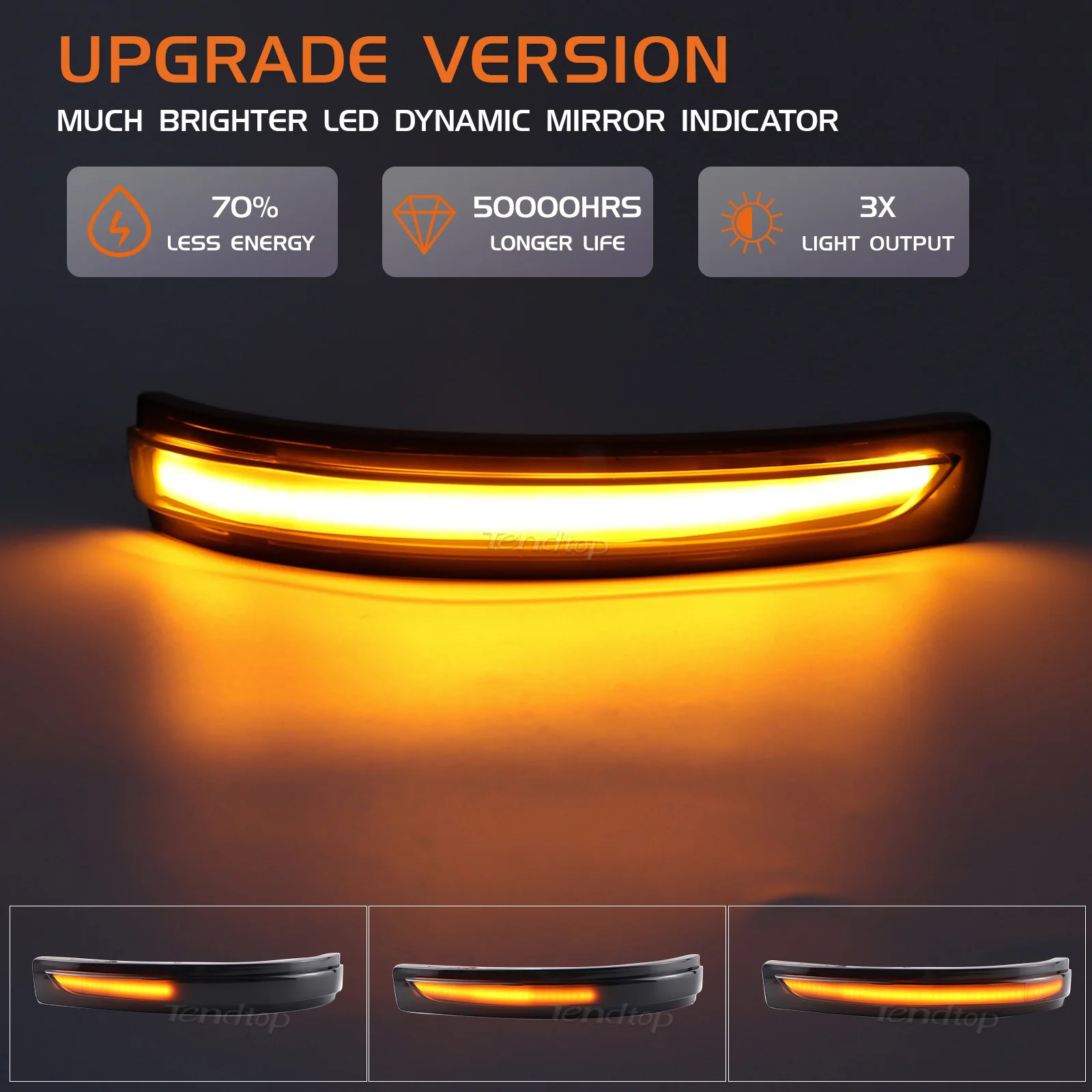 Luz LED secuencial intermitente espejo retrovisor Kia Sorento 2016-2020 - imagen 4
