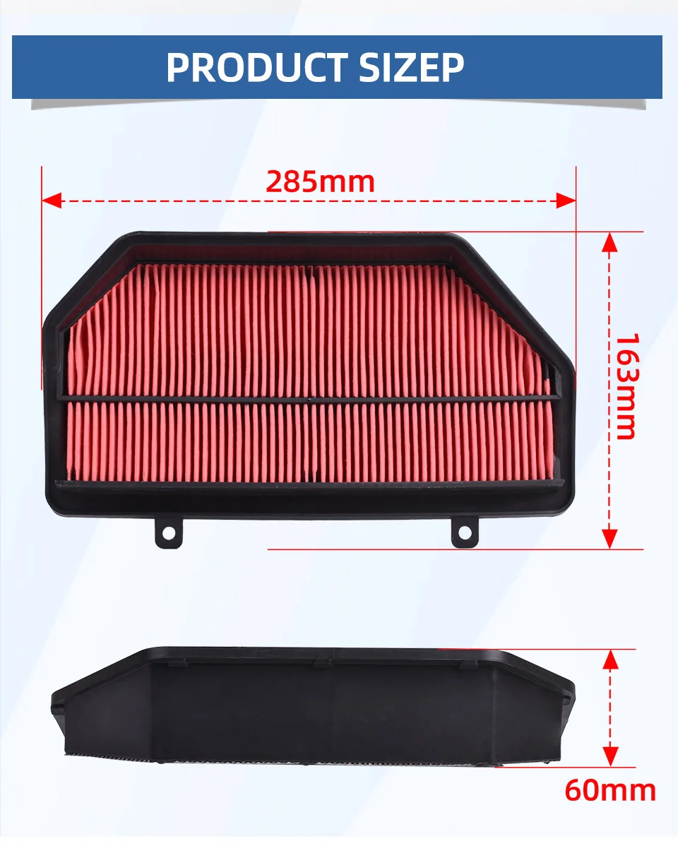 Vista del filtro de aire ASDL para mantenimiento de la GSX-R1000