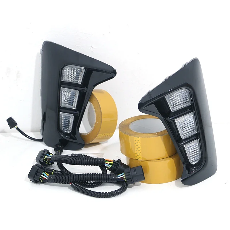 Luces LED DRL KIA PEGAS 2018-2019 circulación diurna - imagen 4