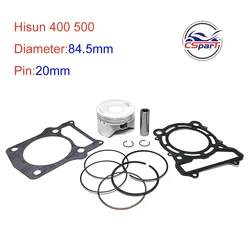 Kit de pistón 84,5 mm para Hisun HS400/HS500 ATV 400-500 cc