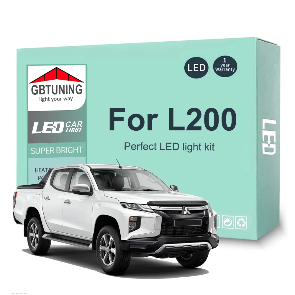 Luces LED interior Mitsubishi L200 Triton 2006-2020