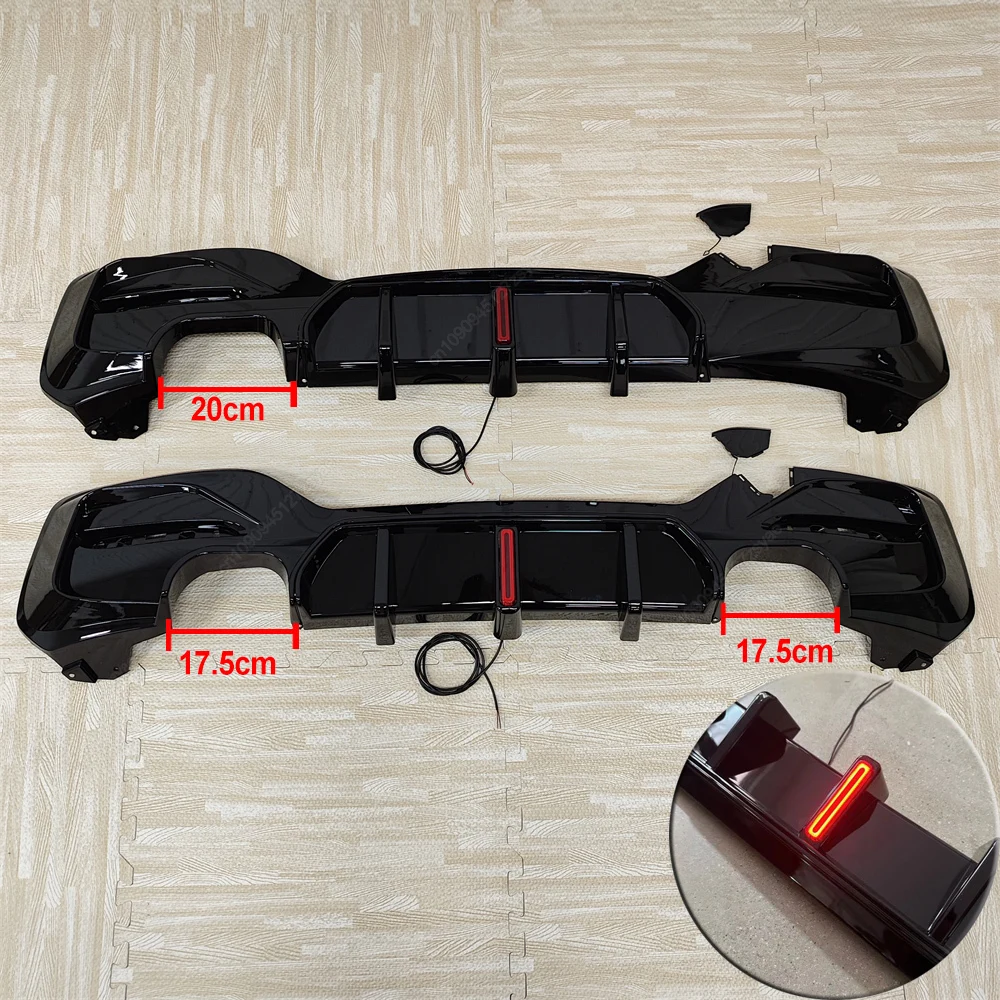 Difusor trasero MP con luz LED para BMW Serie 1 F20 F21 2015-2019 - imagen 4