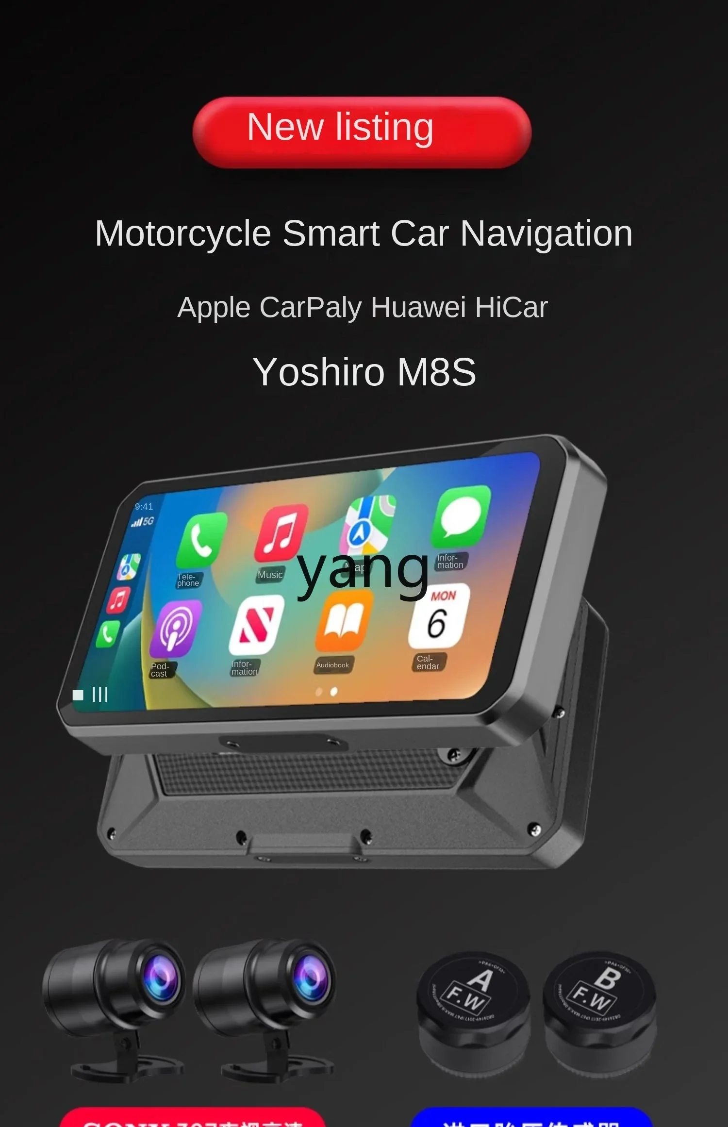 Mastro telescópico especial para motocicleta CX - imagen 4