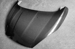 Capó fibra de carbono Ford Fiesta 2012-2018 ventilación guardabarros