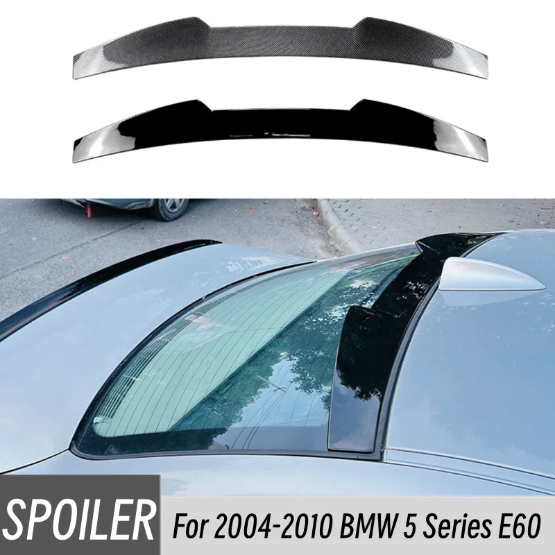 Alerón trasero techo carbono negro BMW E60 520i-530i 2004-2010