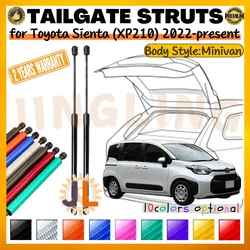 Kit puntales maletero Toyota Sienta XP210 puerta trasera gas