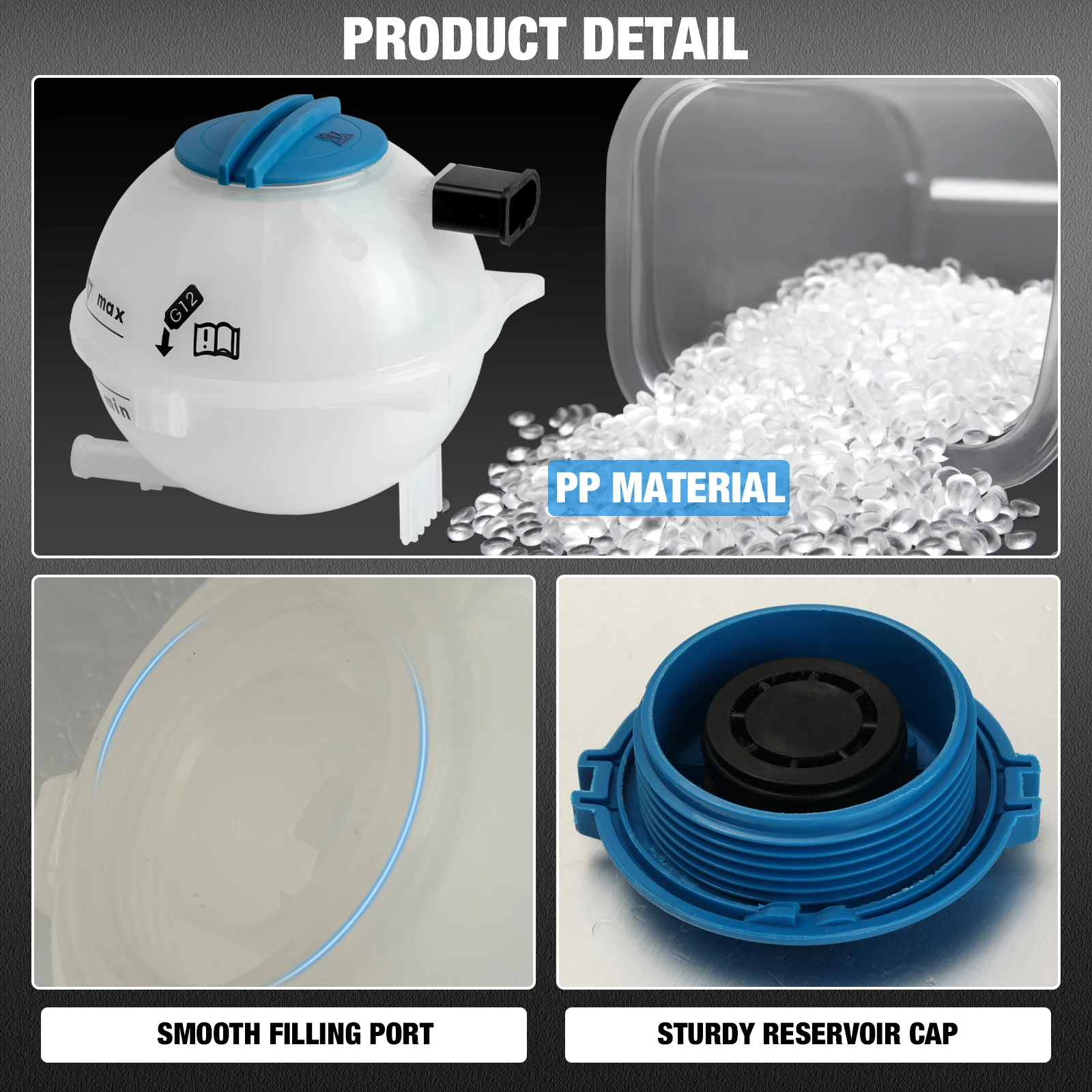 Depósito expansión refrigerante Skoda Fabia 6C0121407 – VW Audi Seat - imagen 4