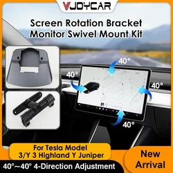 Brazo monitor Vjoycar giratorio para Tesla Model 3/Y – ajuste 4 direcciones