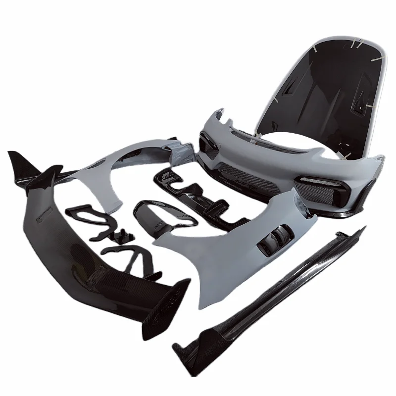 Kit carrocería fibra de carbono GT4RS para Porsche Cayman 718
