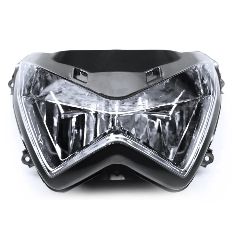 Faro delantero negro Kawasaki Z800 Z250 2013-2016