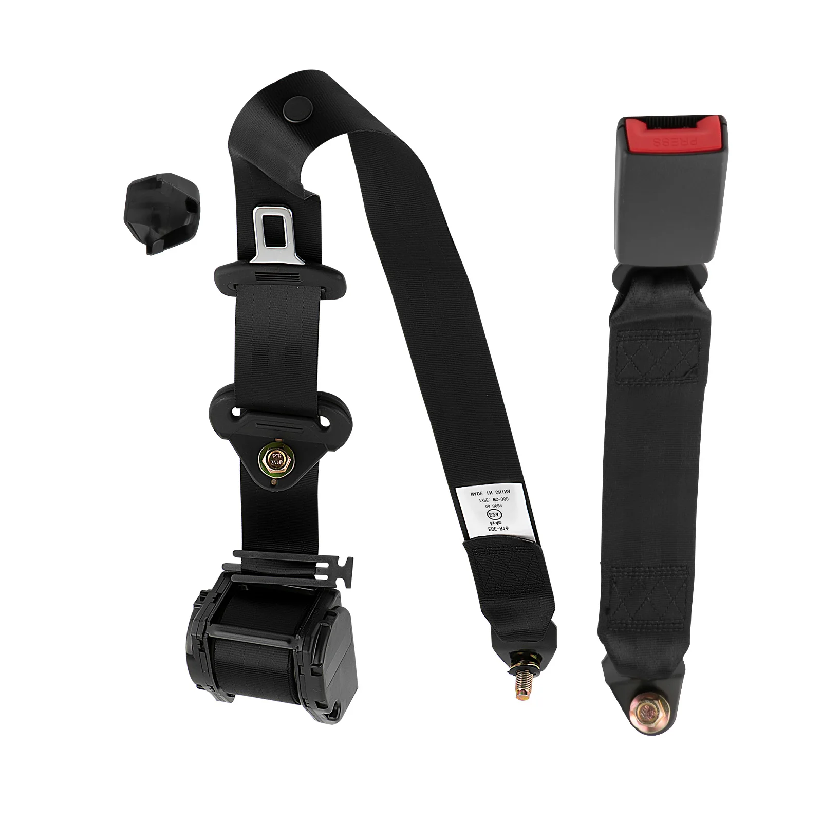 Cinturón de seguridad ajustable 3 puntos universal para camiones - imagen 2