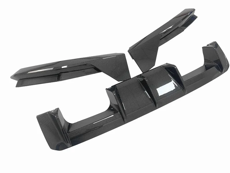 Difusor trasero carbono estilo M Performance BMW G80 M3/G82 M4 - imagen 5