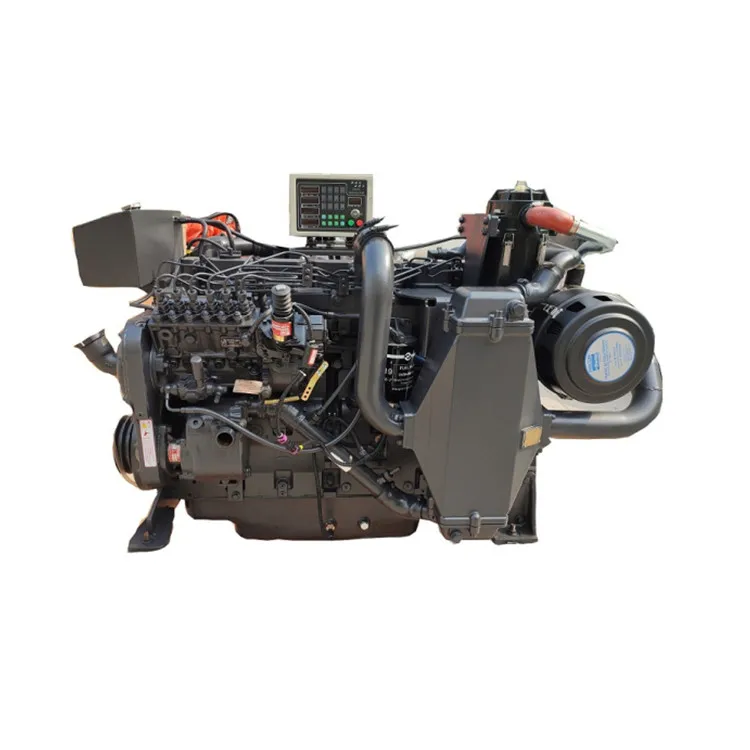Motor marino 8.3L 6 cilindros arranque eléctrico refrigerado por agua
