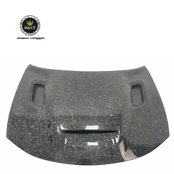 Capó delantero Redeye fibra de carbono con rejillas – Charger Hellcat