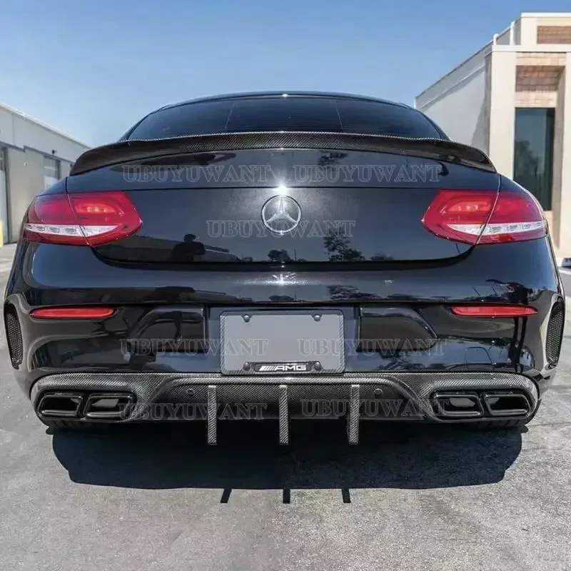 UBUYUWANT alerón trasero fibra de carbono para Mercedes Clase C W205 - imagen 3