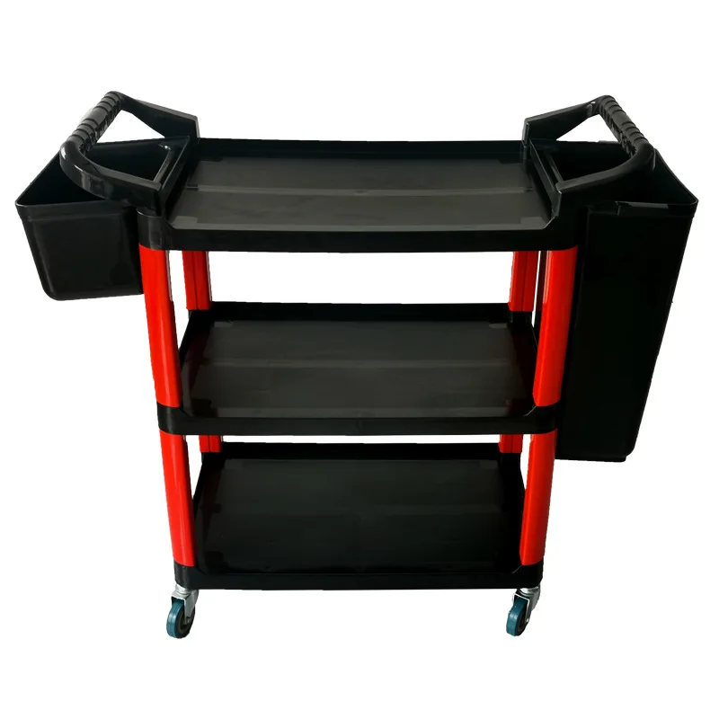 Carro organizador para detailing de coche, móvil y de 3 bandejas - imagen 5