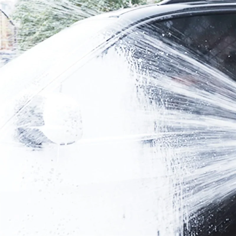 Olla de espuma para alta presión para lavadora de coches, 1L de capacidad, 1/4 ", boquilla ajustable de conexión rápida para coche y barco - imagen 3