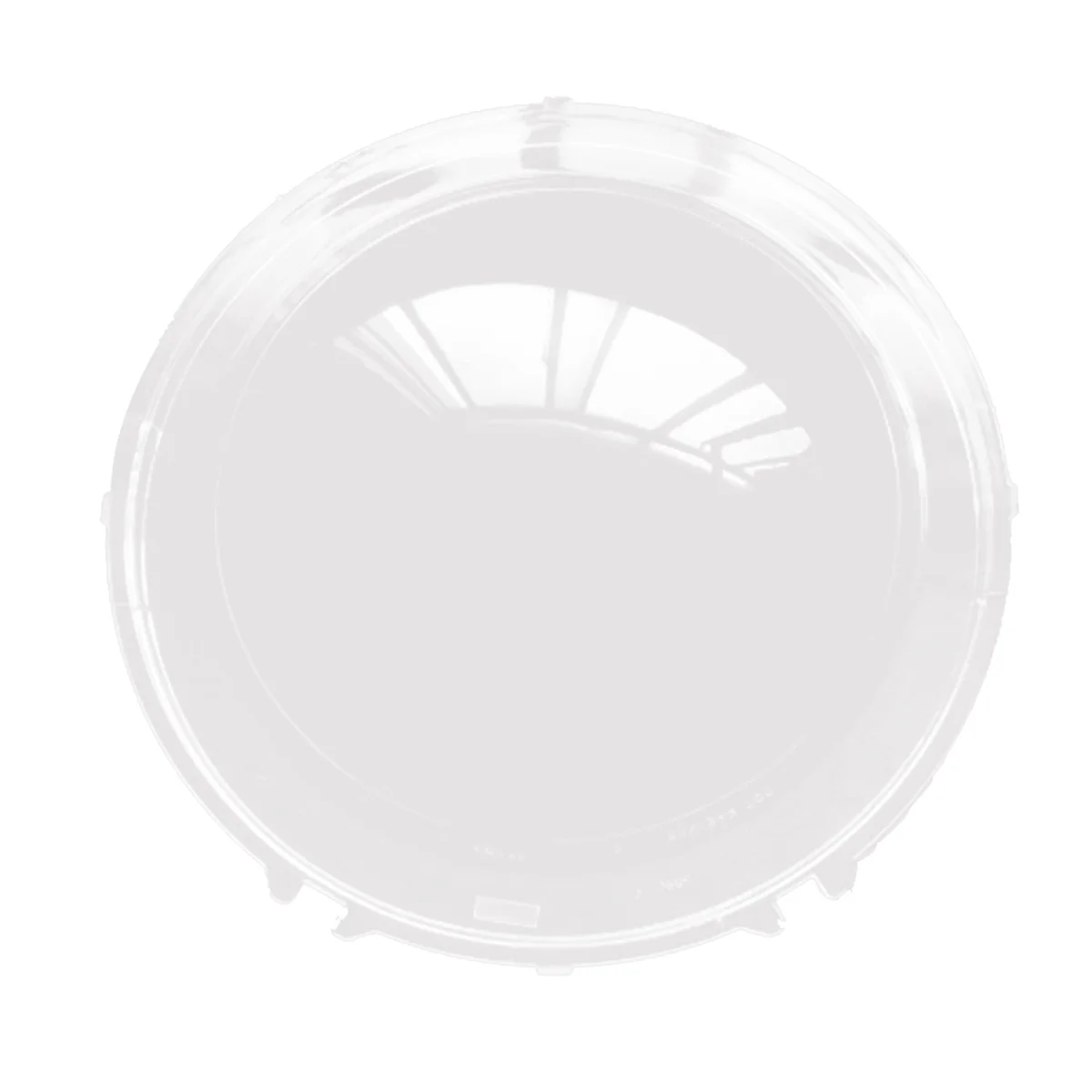 Lente de faro delantero transparente para Jeep Wrangler JL 2018-2024