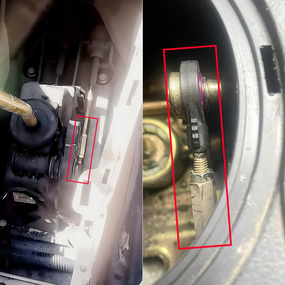 Para Rav4 Yaris Sienna Highlander Corolla Avalon Camry Cable de cambio de marchas ojal enlace caja de cambios palanca Selector casquillo final - imagen 5