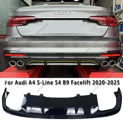 Divisor parachoques trasero Audi A4 S-Line S4 B9 Facelift 2020-2025