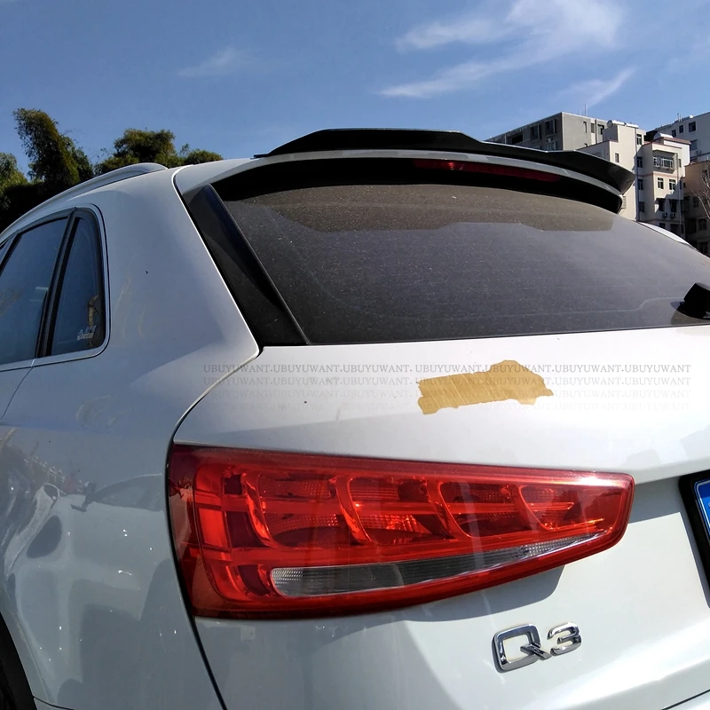 Alerón trasero de techo ABS efecto carbono para Audi Q3 2013-2016 - imagen 2
