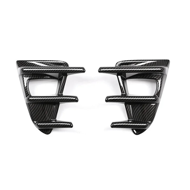 Cubierta rejilla antiniebla parachoques Toyota GT86 ZN6 carbono