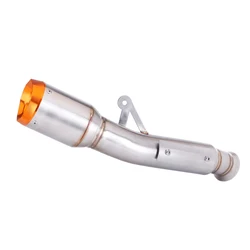Escape deportivo integrado naranja para KTM Duke 790/890