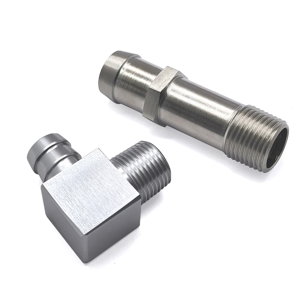 Manguito de calefacción de aluminio en codo de 90° para Chevrolet - imagen 4