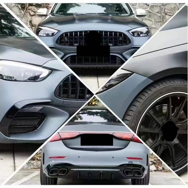 Kit carrocería Mercedes Clase C W205 a W206 2022 frontal y trasera - imagen 4