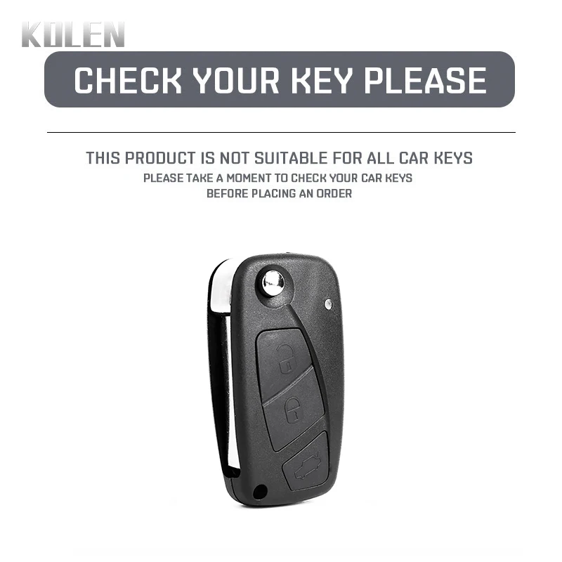 Funda TPU con tapa para llave de coche KOLEN