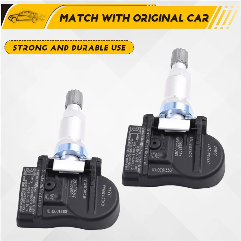 Sensor presión neumáticos TPMS 433 MHz Range Rover y Jaguar F-PACE - imagen 4